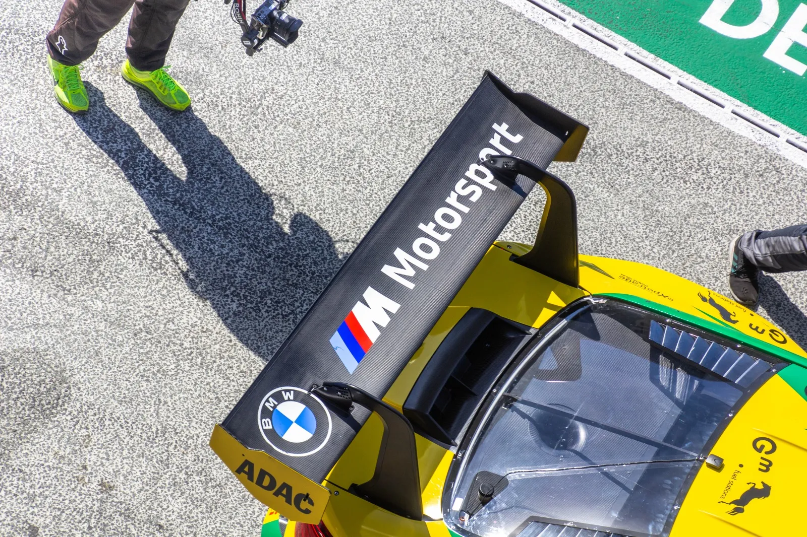 DTM pit stop
