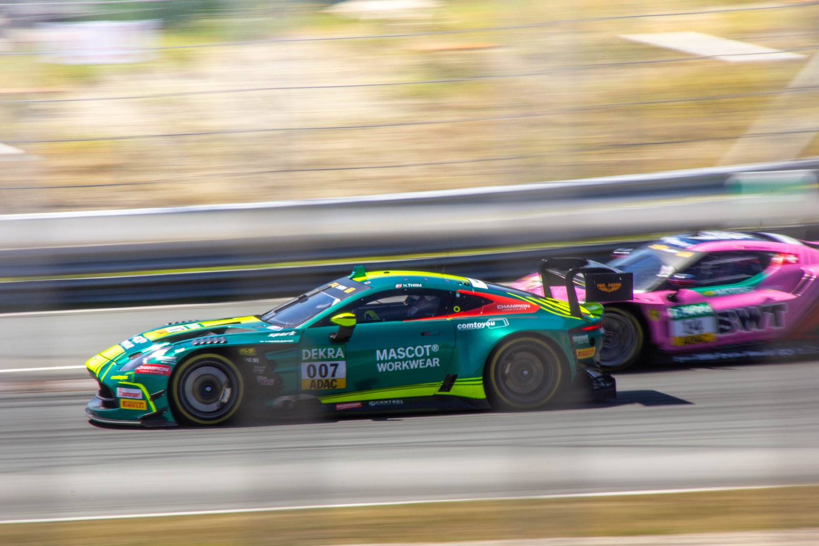 Aston Martin GT3 race car at Circuit Zandvoort